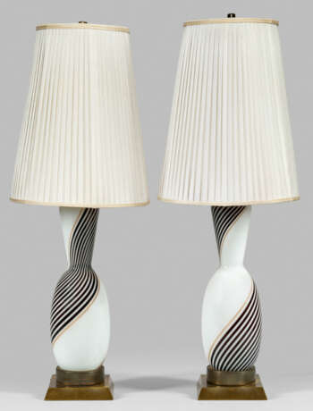 Paar Tischlampen von Dino Martens - photo 1