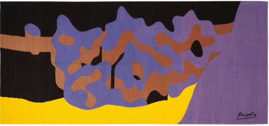 Design Teppich nach einem Entwurf von Prof. Jürgen Reipka - photo 1