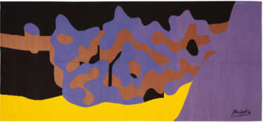 Design Teppich nach einem Entwurf von Prof. Jürgen Reipka