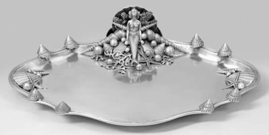 Großes Tablett mit figürlicher Meerjungfrau - photo 1