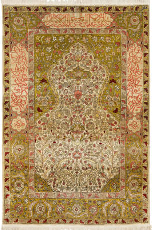 Signierte Hereke-Seidenbrücke - фото 1