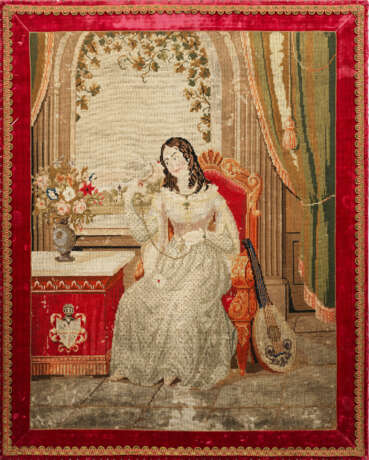 Viktorianische Stickerei - photo 1 Viktorianische Stickerei - photo 1