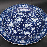 Chinese Porcelain Plate painted, Qing Dynasty - Foto 1