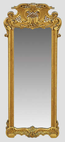 Großer Belle Epoque-Wandspiegel - photo 1