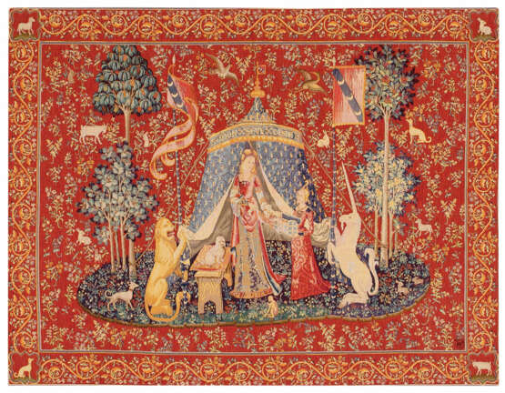 Tapisserie im spätgotischen Stil - photo 1