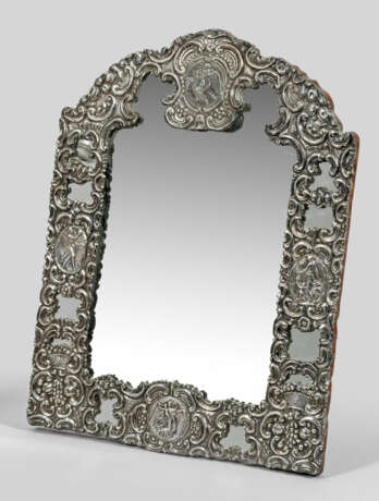 Tischspiegel mit Silberrahmung - photo 1 Tischspiegel mit Silberrahmung - photo 1