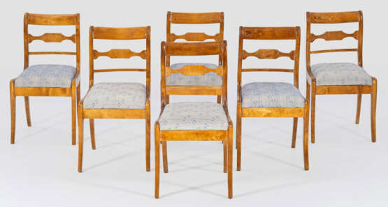 Satz von sechs Biedermeier-Stühlen - photo 1 Satz von sechs Biedermeier-Stühlen - photo 1