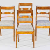 Satz von sechs Biedermeier-Stühlen - photo 1