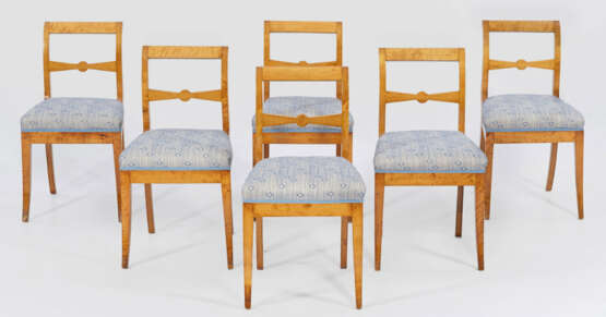 Satz von sechs Biedermeier-Stühlen - photo 1 Satz von sechs Biedermeier-Stühlen - photo 1