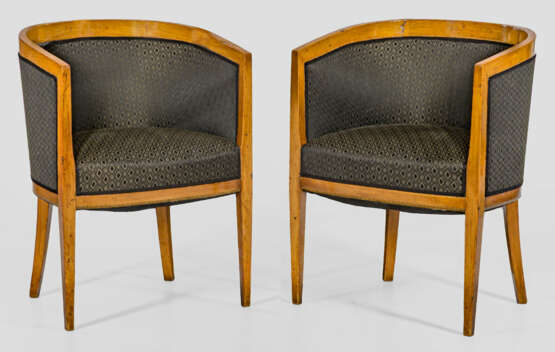 Paar Biedermeier-Sessel - photo 1