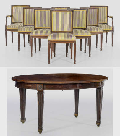 Tischgruppe im Louis XVI-Stil - photo 1