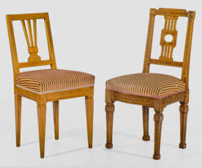 Zwei Louis XVI-Stühle