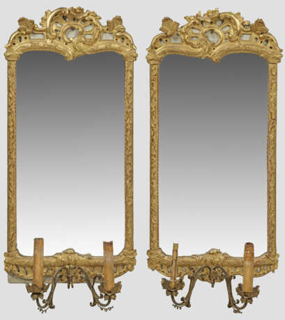 Paar Barock-Spiegelappliken - фото 1 Paar Barock-Spiegelappliken - фото 1