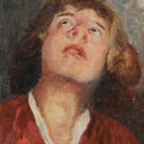 Frans Hals(1580-1666)-follower, Portrait oil, wood, - photo 2