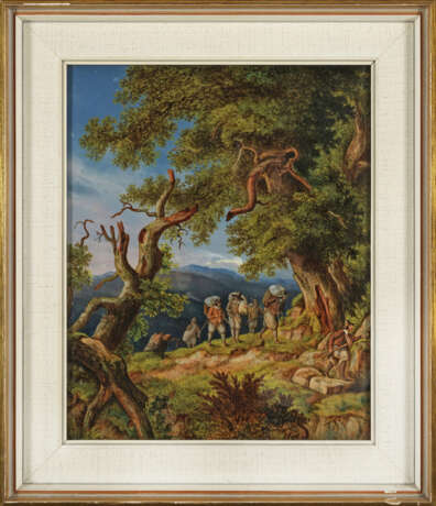 Paar Hinterglasbilder - фото 3