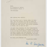 Korrespondenz-Splitternachlass: Bundesdeutsche Politiker an - фото 1