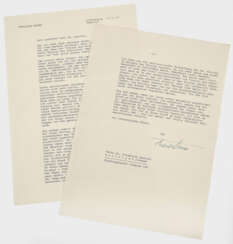 Brief von Theodor Heuss