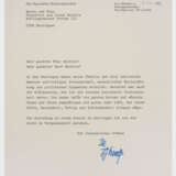 Konvolut Autografen von Franz Josef Strauß - фото 1