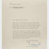 Korrespondenz-Splitternachlass: Bundesdeutsche Manager, - фото 1