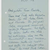 Drei Schreiben von Friderike Zweig - photo 1
