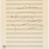 Notenblatt von Giacomo Puccini - фото 1