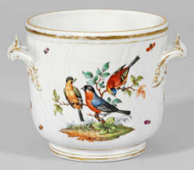 Cachepot mit Vogeldekor