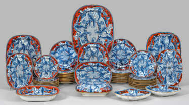 Außergewöhnliches und seltenes Speise-Teilservice