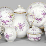 Mokkaservice mit Dekor "Indisch-Purpur" - photo 1