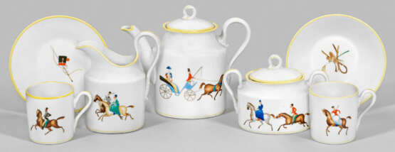 Tête-à-Tête mit Reiterdekor - photo 1