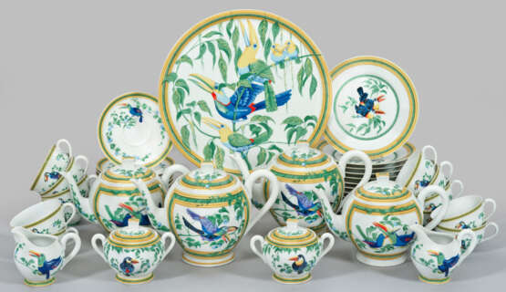 Kaffeeservice "Toucans" von Hermès für 12 Personen - photo 1 Kaffeeservice "Toucans" von Hermès für 12 Personen - photo 1