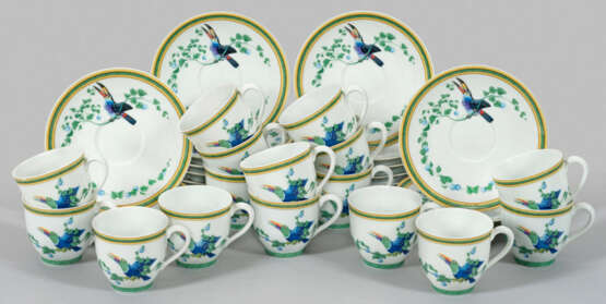 16 Mokkatassen "Toucans" von Hermès - photo 1