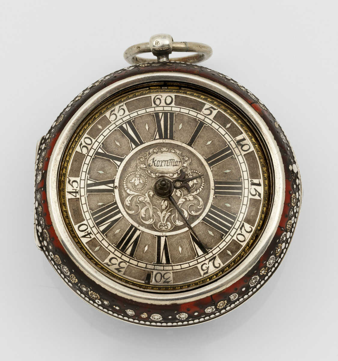 Friedberger Doppelgehäuse-Spindeltaschenuhr Friedberger Doppelgehäuse-Spindeltaschenuhr