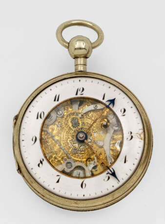 Skeleton-Spindeltaschenuhr - Foto 1