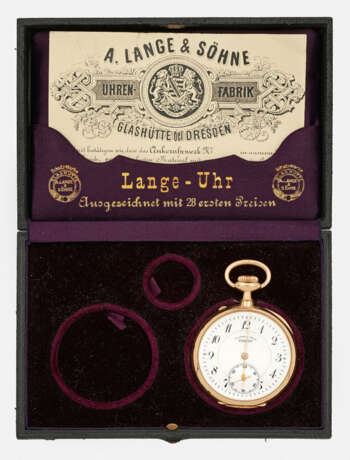 Lepine-Taschenuhr von A. Lange & Söhne - photo 1