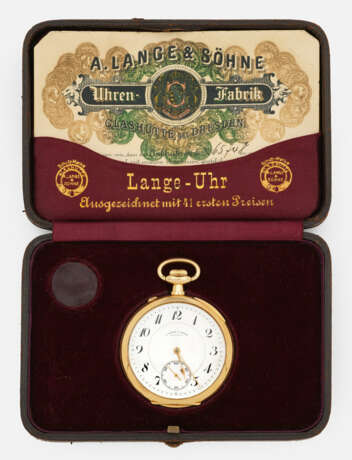 Lepine-Taschenuhr von A. Lange & Söhne - photo 1 Lepine-Taschenuhr von A. Lange & Söhne - photo 1