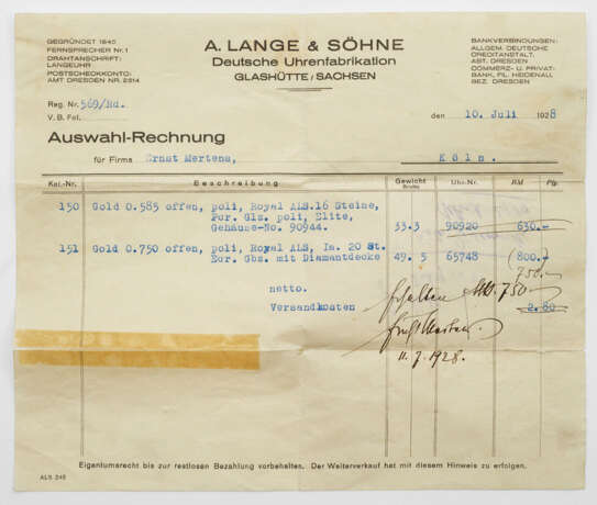 Lepine-Taschenuhr von A. Lange & Söhne - photo 3 Lepine-Taschenuhr von A. Lange & Söhne - photo 3