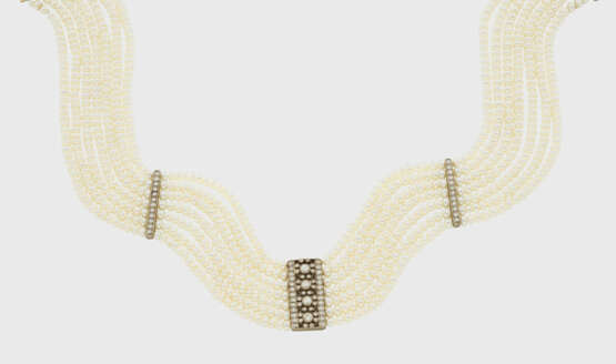 Elegantes Perl-Collier de Chien - фото 1