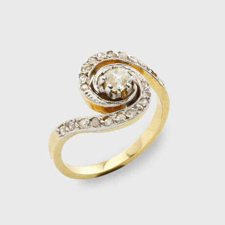 Jugendstil-Diamantring - photo 1 Jugendstil-Diamantring - photo 1