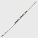 Art Déco-Diamant-Saphir-Armband - photo 1