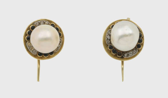 Paar elegante Perl-Ohrringe - фото 1