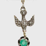 Smaragd-Diamant-Brosche von Prof. Herbert Zeitner - photo 1