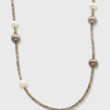 Extravagante Diamant-Perl-Sautoir - photo 1