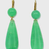 Paar Chrysopras-Pendeloques - фото 1