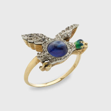 Charmanter Saphir-Diamantring - фото 1 Charmanter Saphir-Diamantring - фото 1