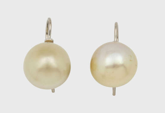 Paar Südsee-Perlohrgehänge - photo 1