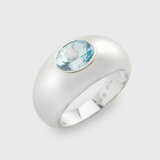 Klassischer Aquamarin-Bandring - photo 1