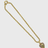 Goldkette mit Herzanhänger - photo 1