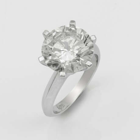Hochkarätiger, hochfeiner "Triple X"-Brillantsolitär-Ring - фото 1 Hochkarätiger, hochfeiner "Triple X"-Brillantsolitär-Ring - фото 1