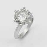 Hochkarätiger, hochfeiner "Triple X"-Brillantsolitär-Ring - фото 1