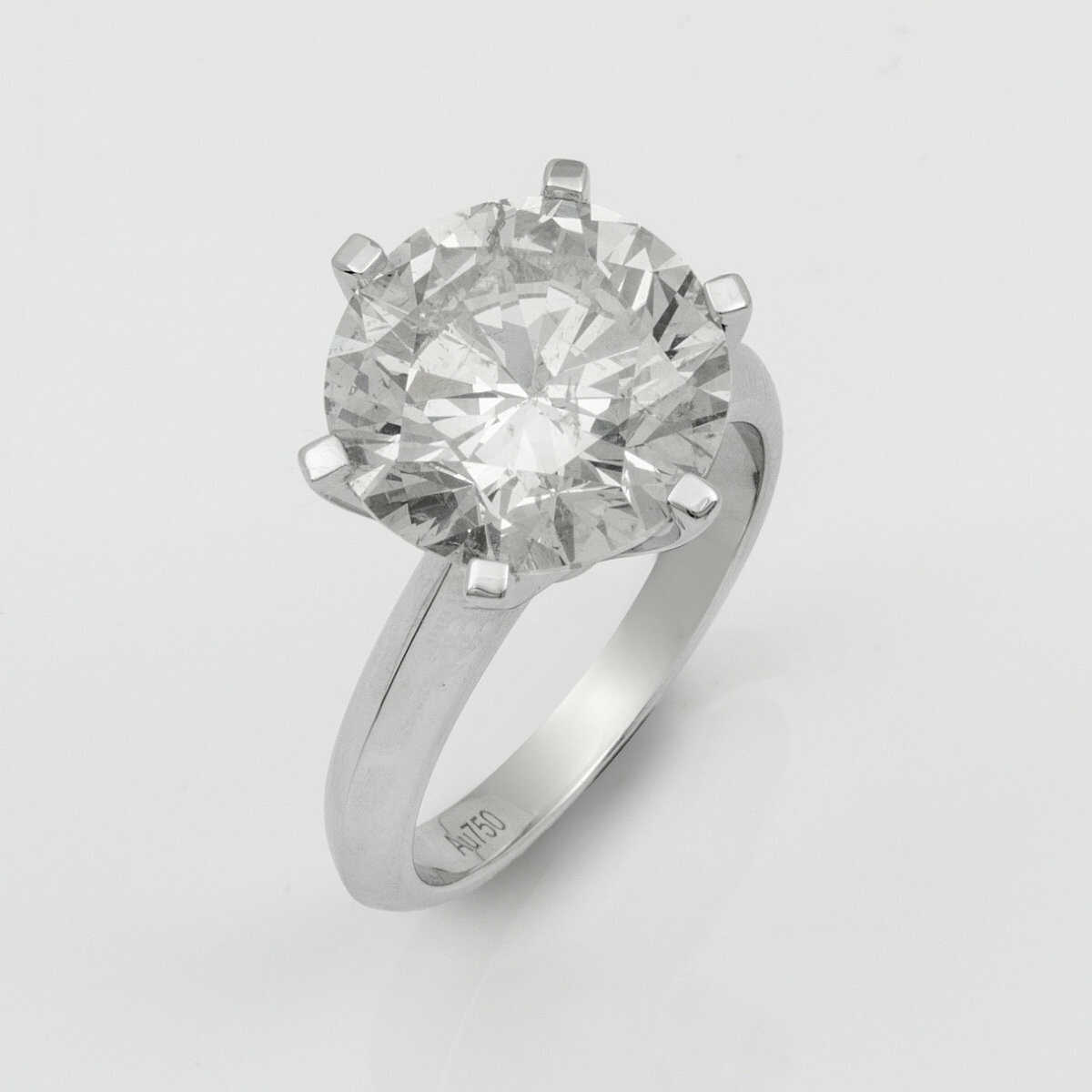 Hochkarätiger, hochfeiner "Triple X"-Brillantsolitär-Ring Hochkarätiger, hochfeiner "Triple X"-Brillantsolitär-Ring